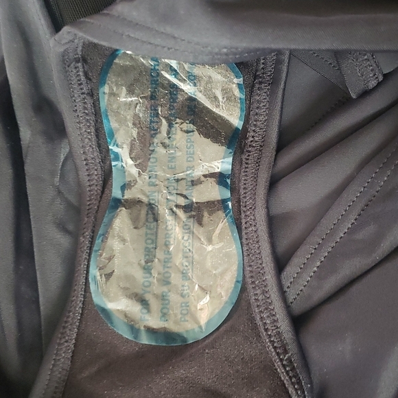 Avenue Black Fringe One Piece Swimsuit new Size 22 - Picture 8 of 8